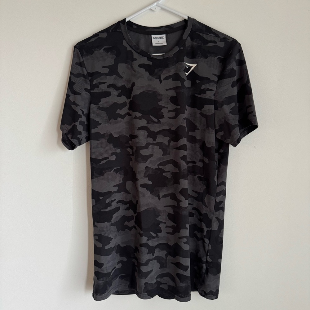 Gymshark Black Camo T-Shirt